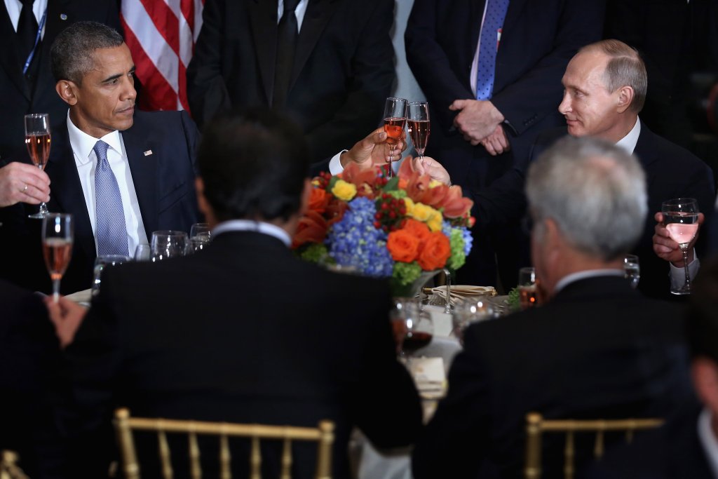 Путин, Обама