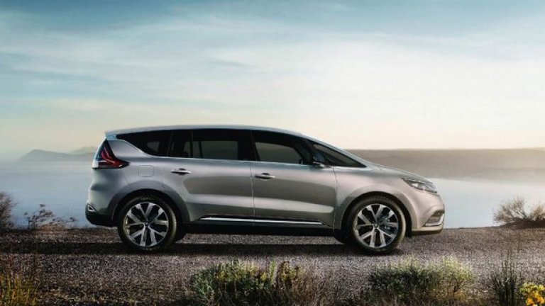 Популярният миниван на Renault - Espace вече заприлича на кросоувър