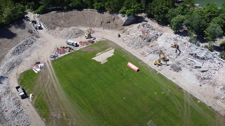 ЦСКА стартира работа по новата тренировъчна база на клуба (видео)