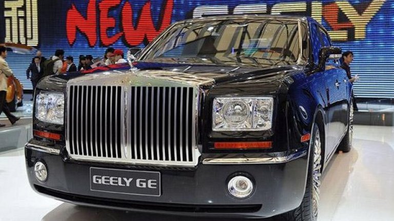 Това копие на Rolls-Royce всъщност е модел на Geely