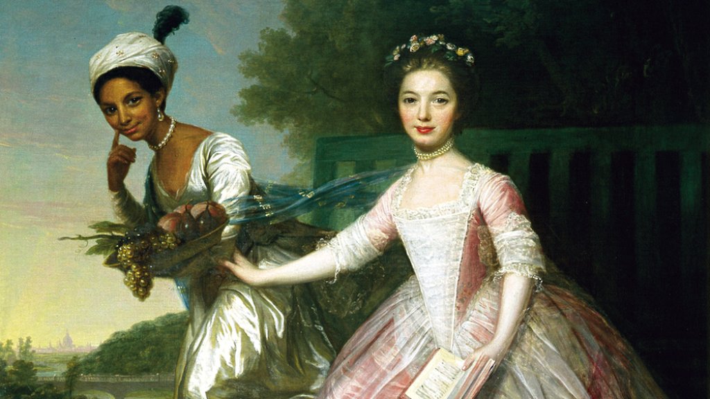 Lady Elizabeth Murray and Dido Belle, once attributed to Zoffany