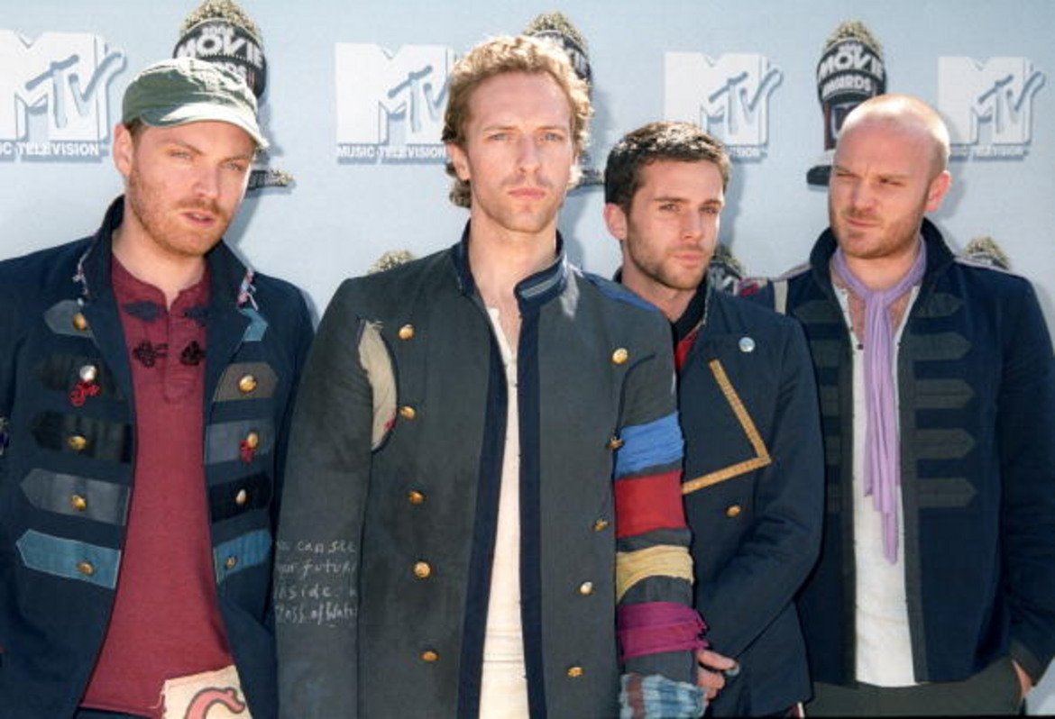 Най-слушаната група в Spotify е Coldplay.