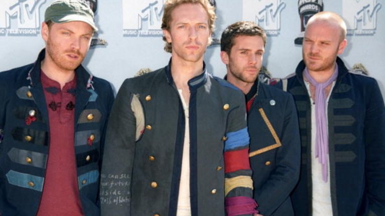 Най-слушаната група в Spotify е Coldplay.
