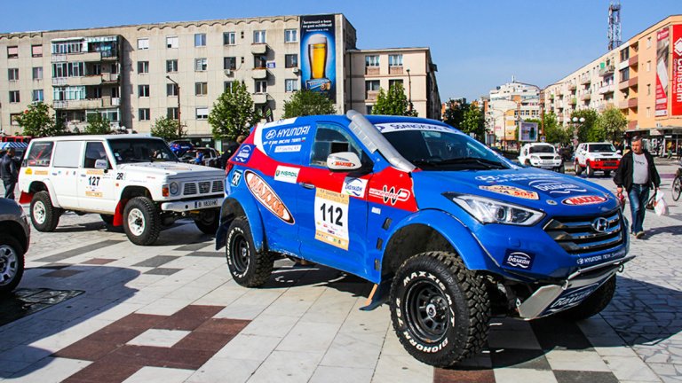 Цветомир Иванчев и Ивайло Николов с Hyundai Santa Fe T1 заемат и втора позиция при джиповете