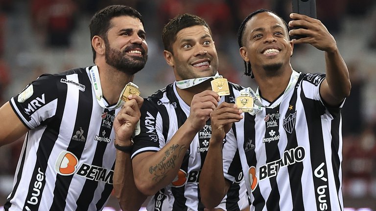 С Атлетико Минейро Диего Коща направи дубъл през 2021-ва, печелейки титлата и купата