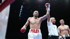 Тервел Пулев спечели с техночески нокаут първия си мач на професионалния ринг
