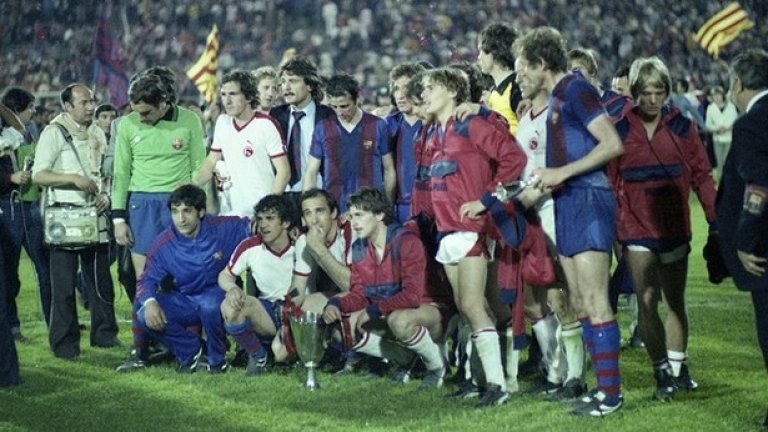 1979 г. Барселона - Фортуна (Дюселдорф) 4:3, КНК.
Драмата в Базел, както е известен мачът и до днес.
Барселона би трябвало да спечели с лекота, но два пъти през първото полувреме Фортуна изравнява до 2:2. Братята Томас и Клаус Алофс са решени германците да не се дадат на фаворита.
В продълженията Чарли Решак и Ханс Кранкъл обаче пречупват Фортуна.