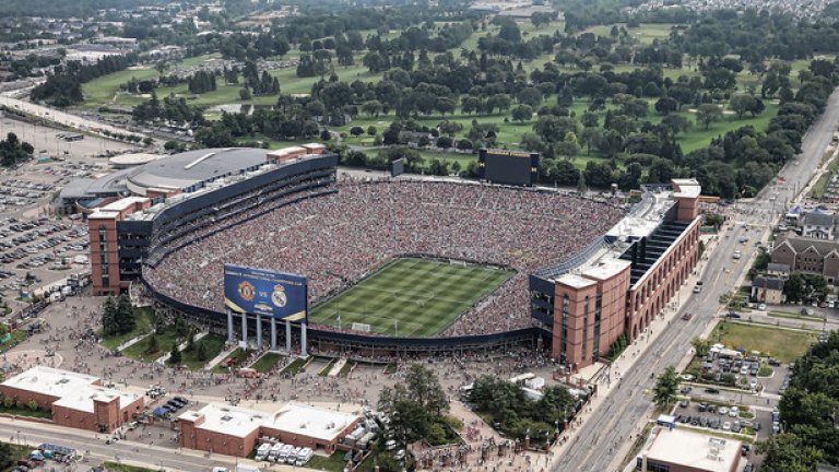 "Червените дяволи" разбиха Реал Мадрид пред 109 хилядна публика