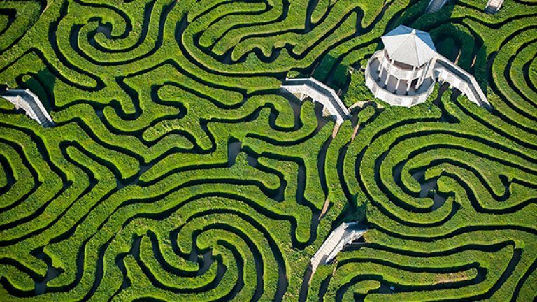 Maze at Longleat, Англия