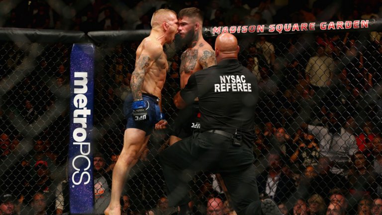 Гарбрант каза след мача, че е бил в съзнание, когато Дан Мърглиота спря мача, но все пак поздрави Дилашоу за победата