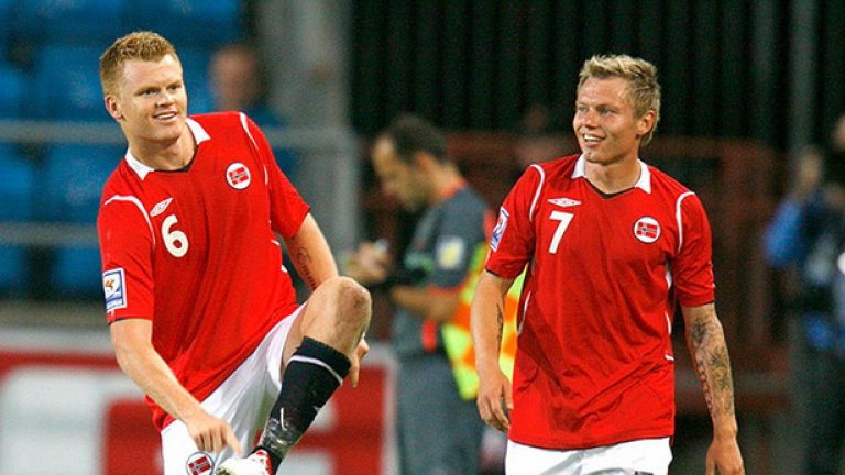 Бьорн Рийзе. Братът на Йон-Арне в никакъв случай не бива да бъде подценяван - има 35 мача за Норвегия, а през сезон 2009-2010 стигна до финала на Лига Европа с Фулъм, макар че остана на пейката за големия мач. Днес 32-годишният халф играе в родината си с екипа на Олесунд.