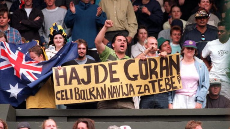 Хърватинът бе любимец на феновете заради аутсайдерския си статут и чара на и извън корта