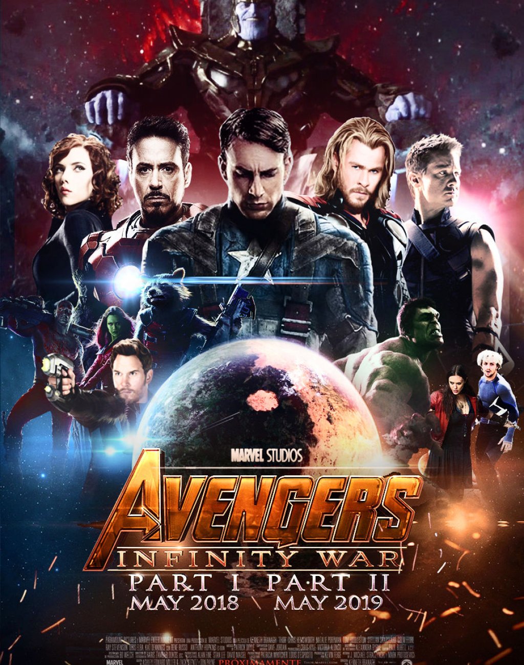 "Avengers: Infinity War"
Очакваме битката на героите на Marvel срещу Танос. 