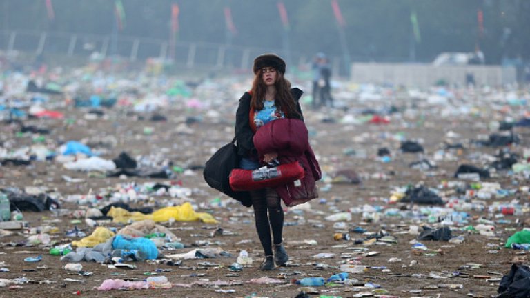 Обратно към цивилизация. Организаторите благодариха на всички меломани, които се погрижиха за своите отпадъци