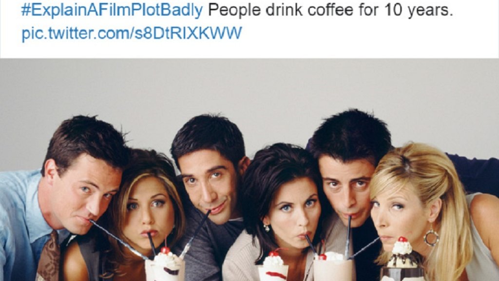 ExplainAFilmPlotBadly, приятели