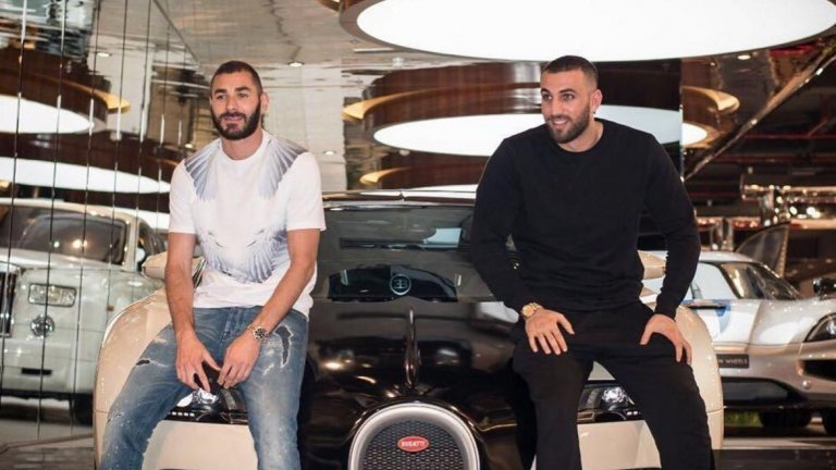 Бензема не щади парите за коли.