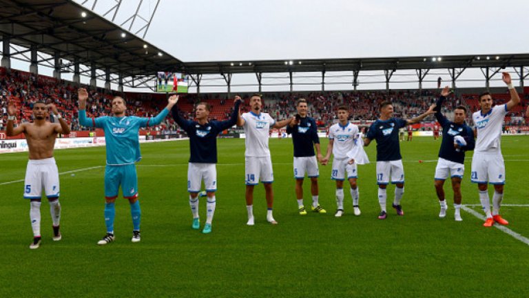Хофенхайм
Трети представител на Бундеслигата, който е без поражение у дома. Хофе е една от сензациите на сезона и е на четвърта позиция  - само на точка след третия Борусия Дортмунд. Балансът на тима пред своя публика е 8:5.