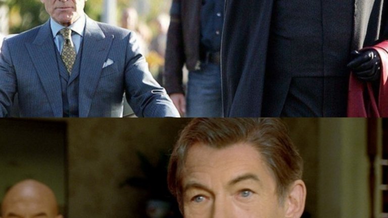 Патрик Стюарт и Иън Маккелън в X-Men: The Last Stand (2006 г.)
Вероятно първият филм, в който технологията се използва (макар и експериментално). Стюарт и Маккелън играят мутантите Проф. X и Магнито. В сцена от филма, ситуирана в миналото, двамата са показани като по-млади мъже, които разговарят с родителите на потенциална своя студентка. 
Сцената е заснета по абсолютно нормален начин с участието на двамата актьори, а не на дубльори. След това от студиото Lola Visual Effects дигитално заглаждат кожата им, подмладявайки ги с около 20-25 години (долната снимка). Опитът е достатъчно успешен, че повече кинотворци да посегнат към технологията в следващите години.