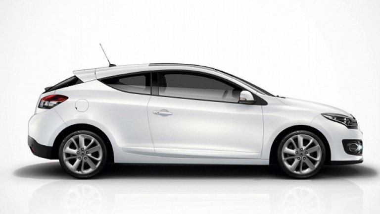 Дизайнът на версиите купе и хечбек на Renault Megane се сближава