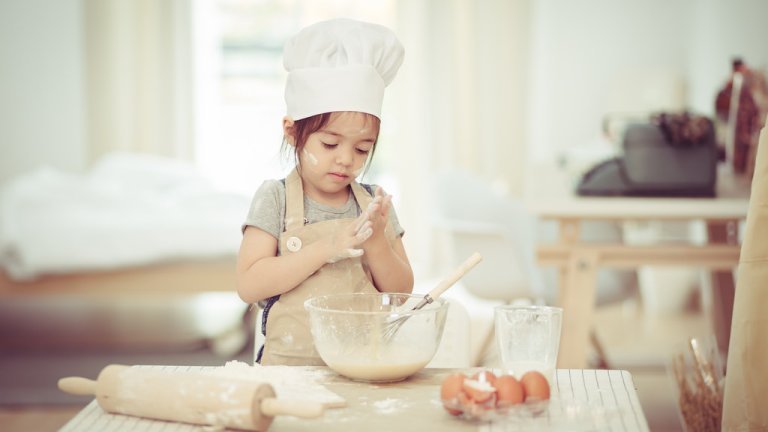 дете, храна, готвене