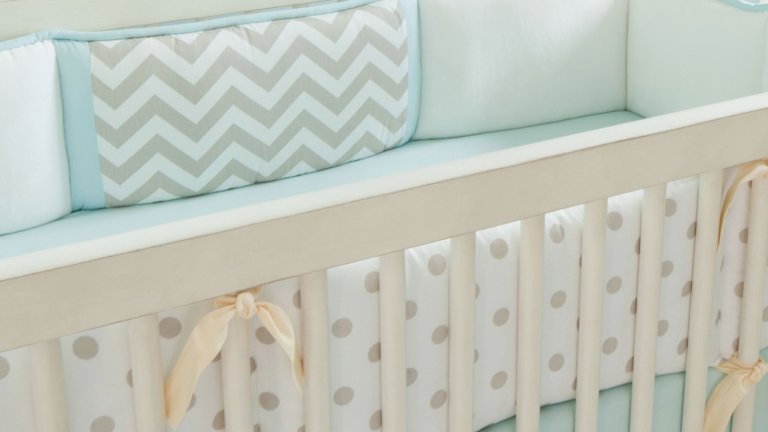 Crib Bumpers Bumper Target Solpool Info Cot Bedding And Blue Bab
