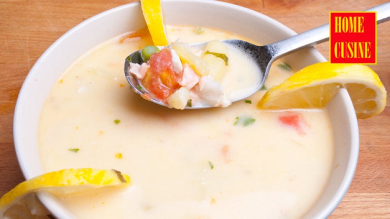 Супа с три вида риба