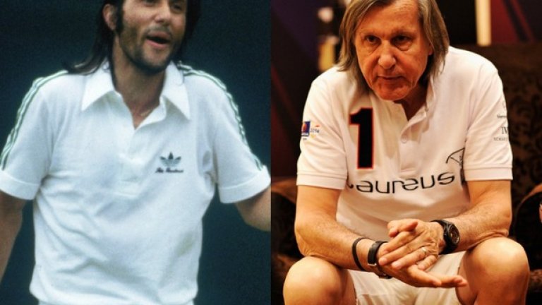 Илие Настасе, 66, печели две титли от Шлема, а през 1972 г. става първият спортист със спонсорски договор, след като подписва с Nike.