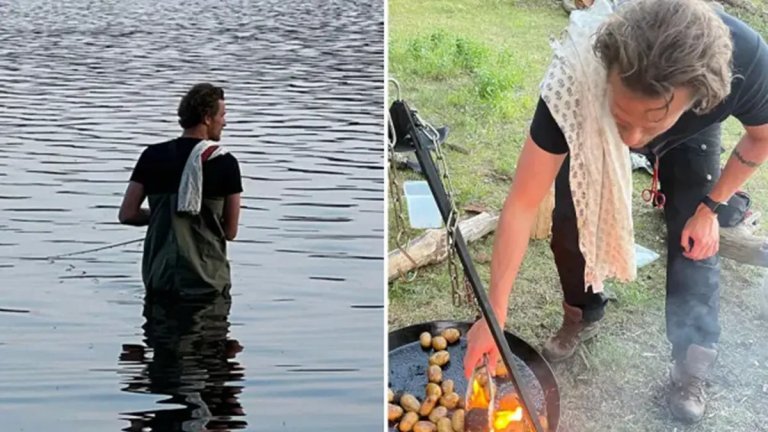 "Лежах на тревата, а сълзите се стичаха по лицето ми": Шампионът с Юнайтед, който стана рибар