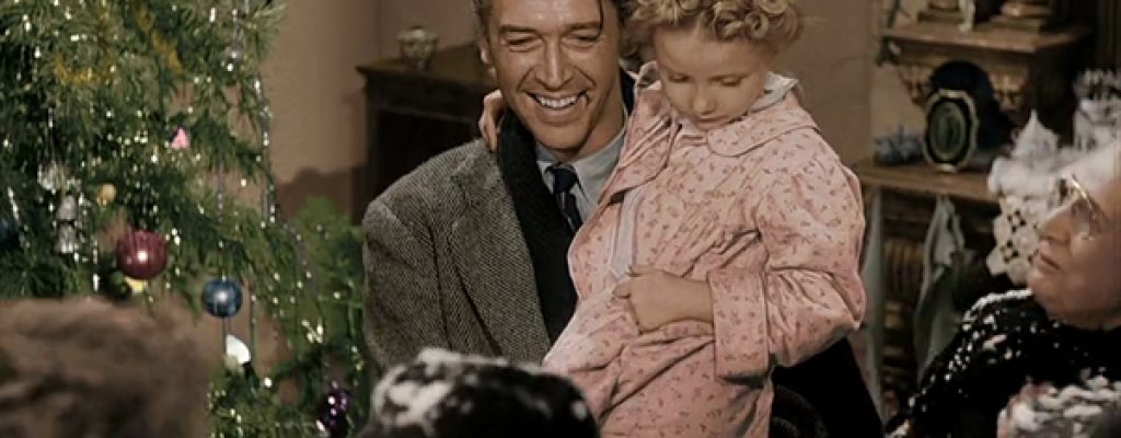 Джеймс Стюарт в \"Животът е прекрасен\" (1946)
Джордж Бейли е герой. Този прекрасен баща и съпруг (на също толкова прекрасната Дона Рийд) ни научи, че колкото и да е лош животът, някъде някъде нещата биха били много по-зле, ако нас ни нямаше. 