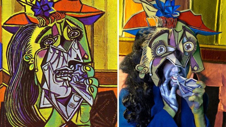 “Плачеща жена” от Пикасо, снимка: Frances Adair Mckenzie