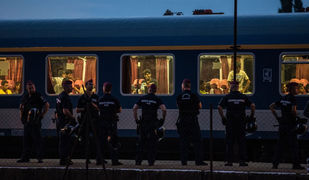 Doors Are Opened To Migrants At Budapest Railway Station
