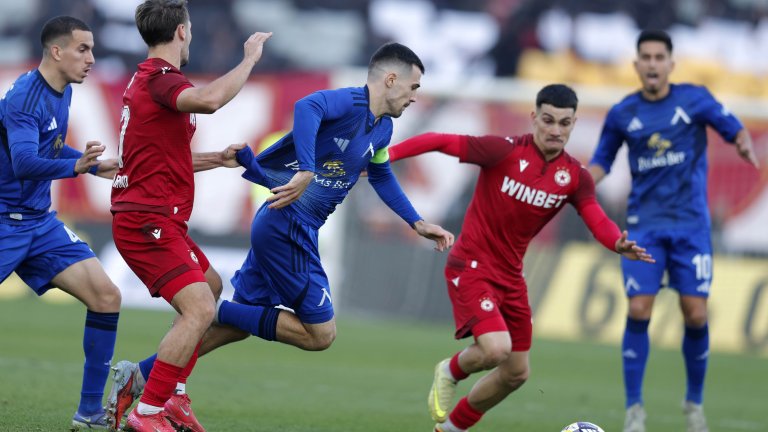 ЦСКА излъга Левски в нервен мач и показа, че върви в правилна посока