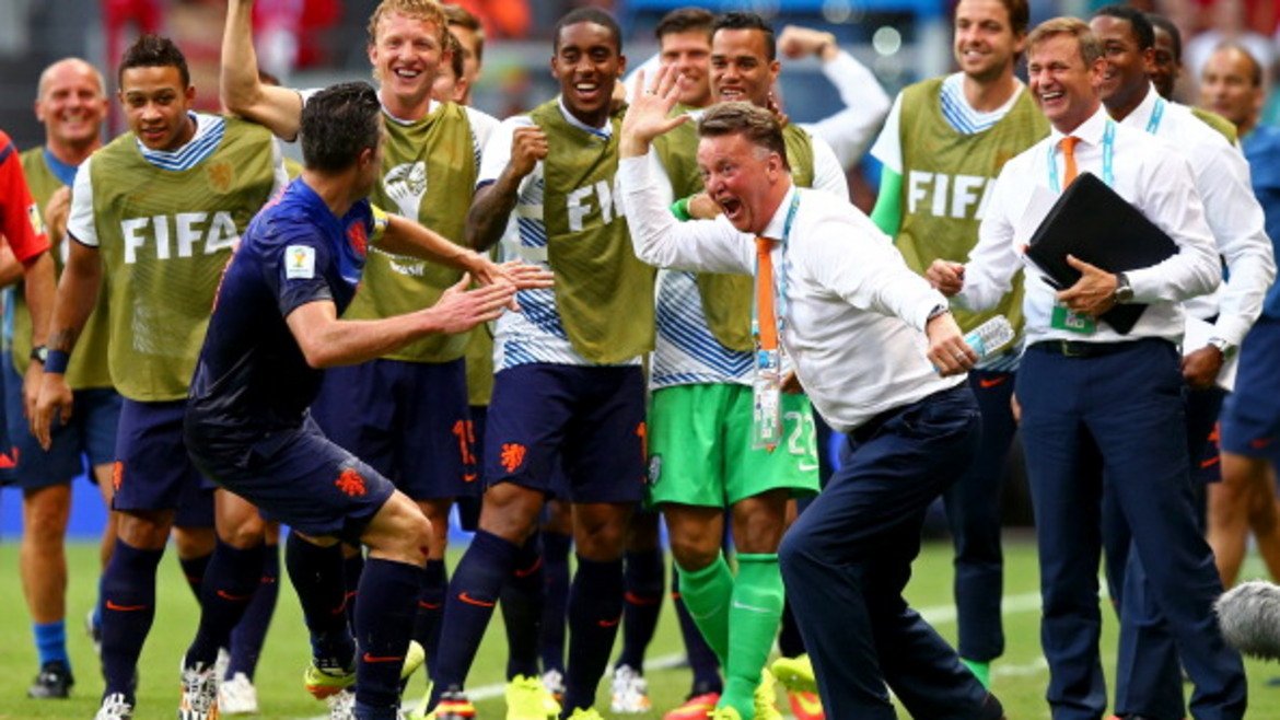 Холандия – Мондиал 2014
Ван Гаал класира „оранжевите” на Световното първенство като първи в квалификационната група. На Мондиал 2014 завърши трети, побеждавайки домакина Бразилия с 3:0 в малкия финал. 
