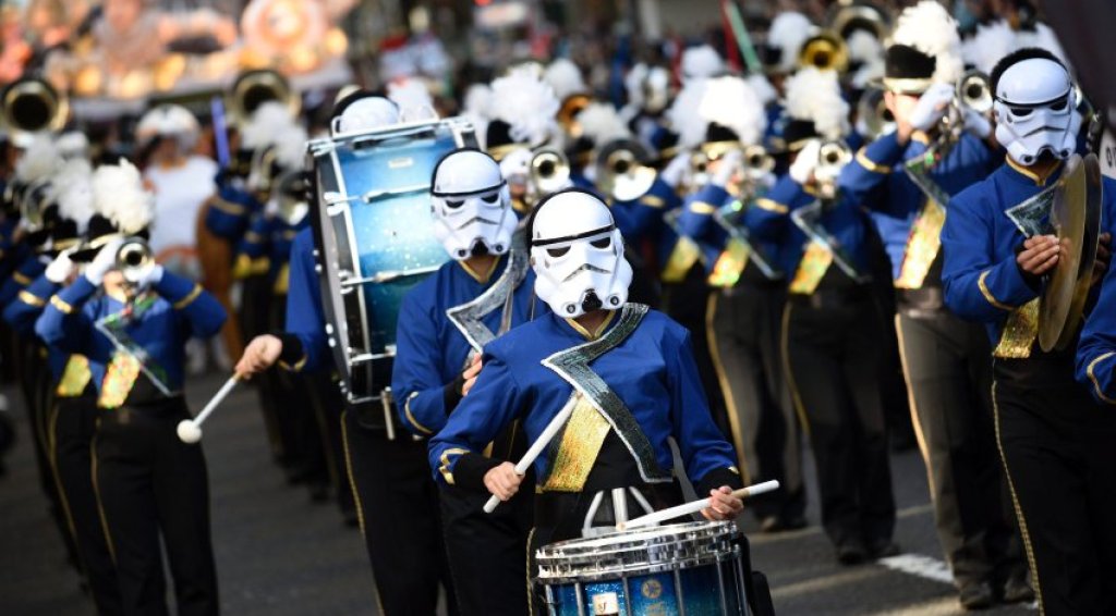 Star Wars е вдъхновение за редица участници в парада тази година