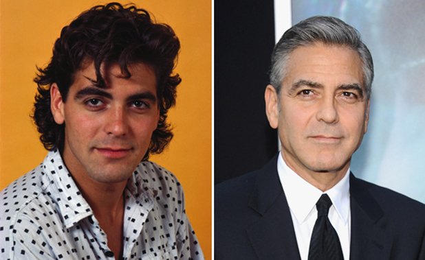 Нарочен за вечния любимец на жените Джордж Клуни е изживял много смени на стила