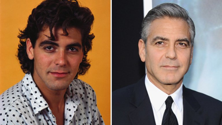 Нарочен за вечния любимец на жените Джордж Клуни е изживял много смени на стила