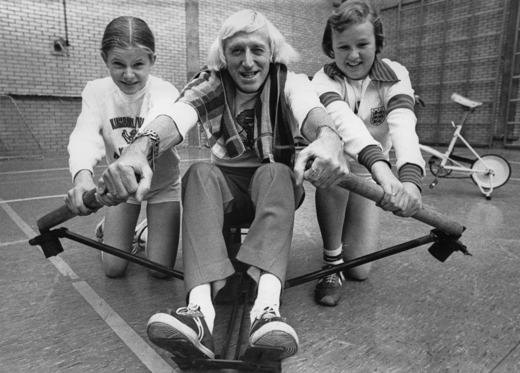 Savile Visits School