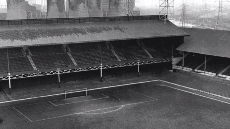 Стадионът на Лестър "Филбърт стрийт" някога изглеждаше така.