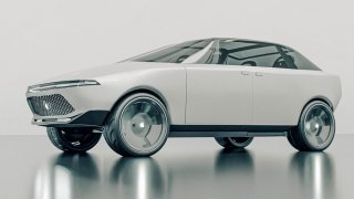 Една британска фирма за коли на лизинг представя своята версия на iCar