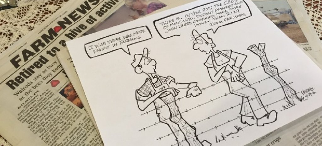 фермерска карикатура farm news