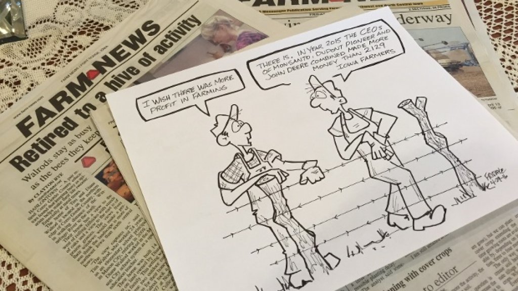 фермерска карикатура farm news