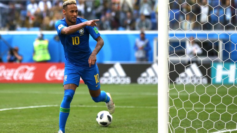 Неймар премина през доста трудности в мача и играта му не вървеше, но накрая се разписа за 2:0