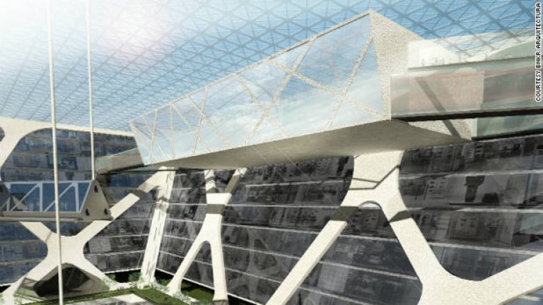 Aрхитектура с главата надолу