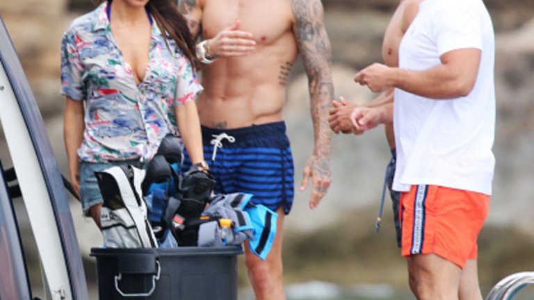 Серхио Рамос и Пилар Рубио