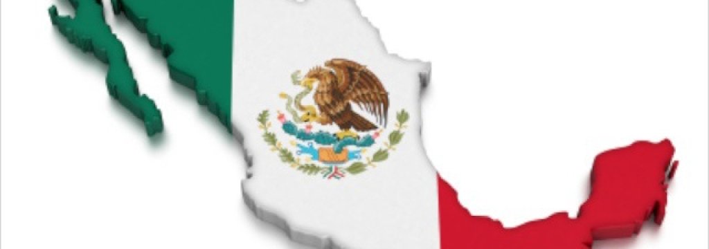 Mexico-Flag-Map