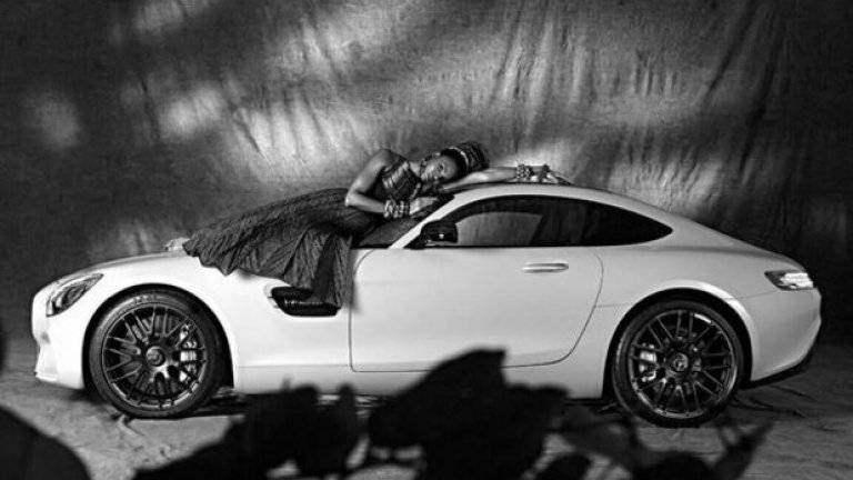 Участвала е и в кампания на Mercedes