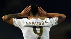 Джанлука Лападула отбеляза два гола за Милан.