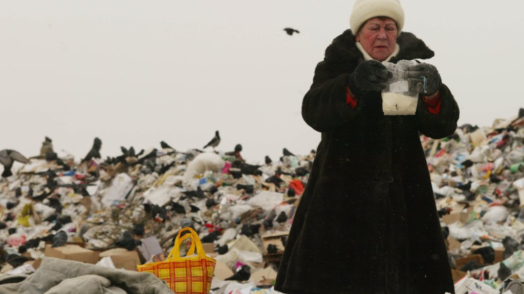 бездомни хора в Русия