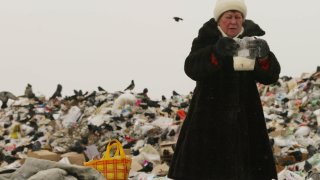 бездомни хора в Русия