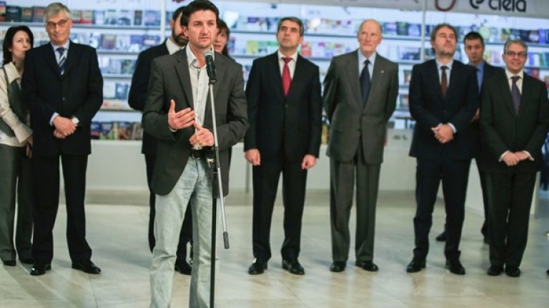 Мирослав Боршош, президентът Росен Плевнелиев, Симеон Сакскобургготски, Мартин Иванов